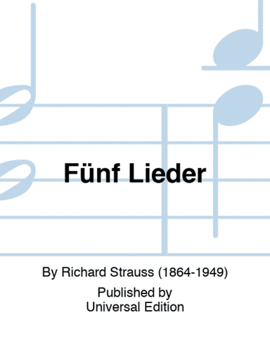 Fünf Lieder