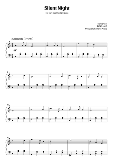 Greensleeves (easy-intermediate piano – G♯ minor)