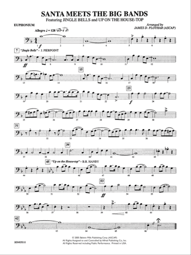 Santa Meets the Big Bands: Baritone B.C.