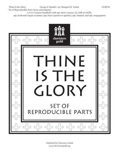 Thine Is the Glory - Reproducible Brass Parts
