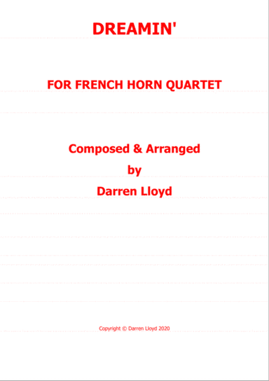 Dreamin' - French Horn quartet