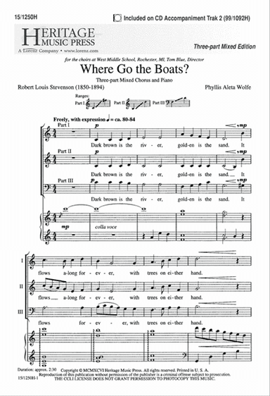 Where Go the Boats?