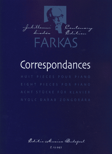 Correspondances 8 Klavierstücke