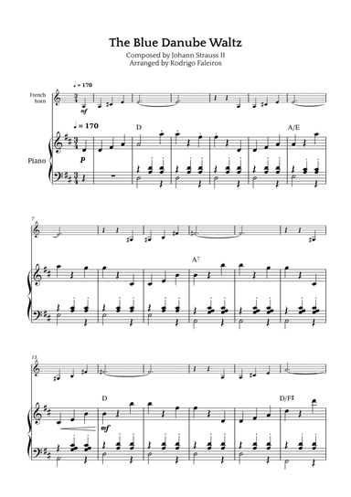 The Blue Danube Waltz