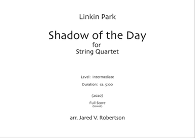 Shadow Of The Day - Score Only