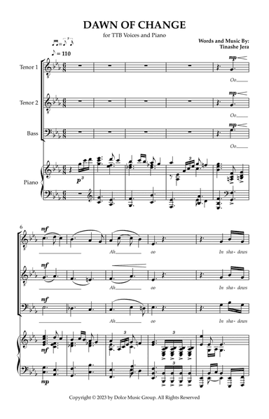 Dawn of change - TTB Choir