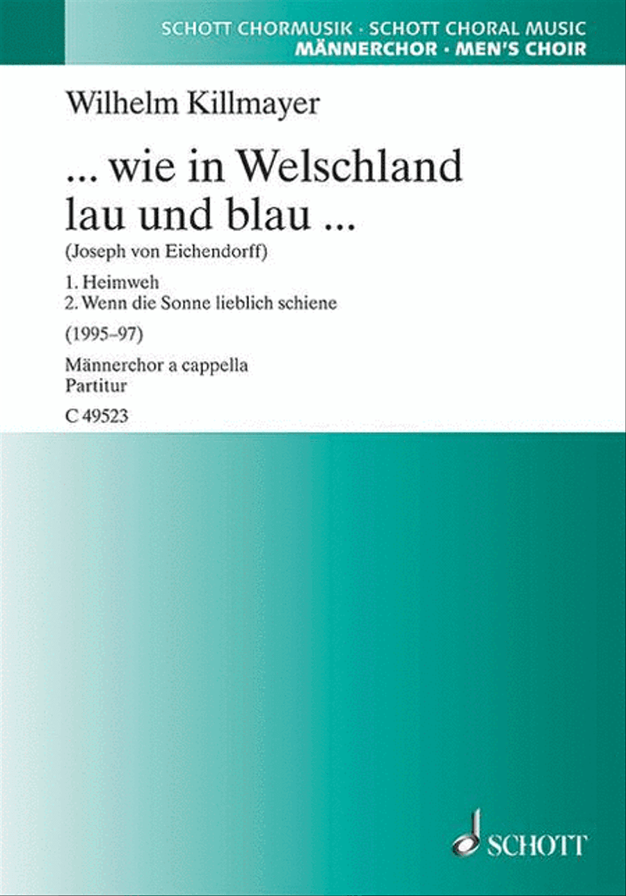 Killmayer W Heimweh / Wenn Die Sonne