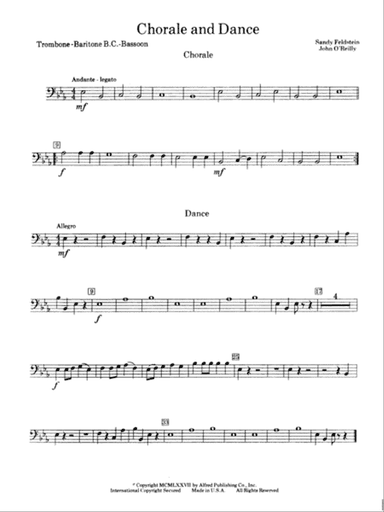 Chorale and Dance: Baritone B.C.