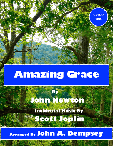 Amazing Grace / The Entertainer (Guitar Trio)