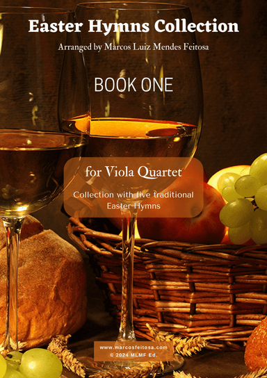 Easter Hymn Collection (with five songs) BOOK 1 - Viola Quartet