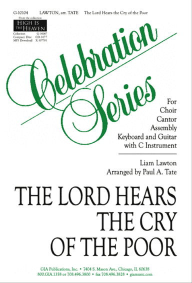 The Lord Hears the Cry of the Poor