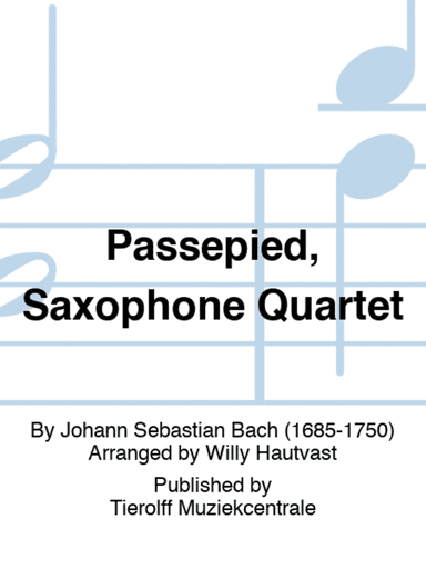 Passepied, Saxophone Quartet