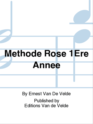 Methode Rose 1Ere Annee