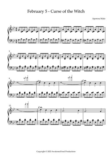 February 5 - Curse of the Witch