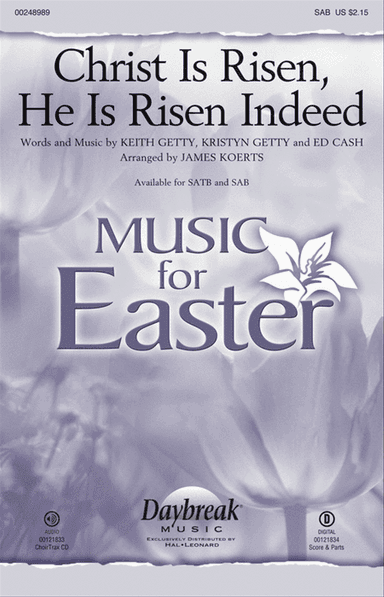 Christ Is Risen, He Is Risen Indeed