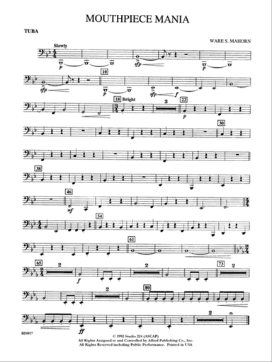 Mouthpiece Mania: Tuba