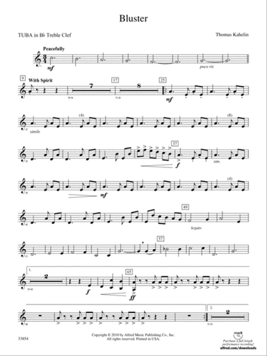 Bluster: (wp) B-flat Tuba T.C.