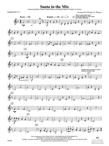 Santa in the Mix: Baritone T.C.