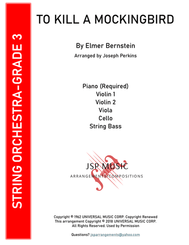 To Kill A Mockingbird - Main Title