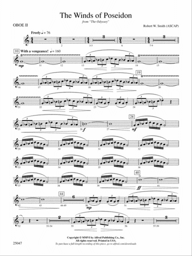 The Winds of Poseidon: 2nd Oboe
