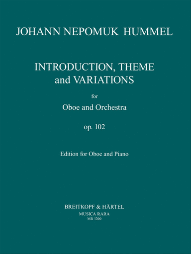 Introduction, Theme and Variations Op. 102