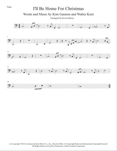 I'll Be Home For Christmas