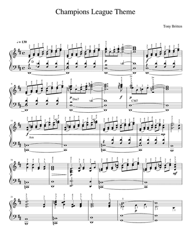 Uefa Champions League Team