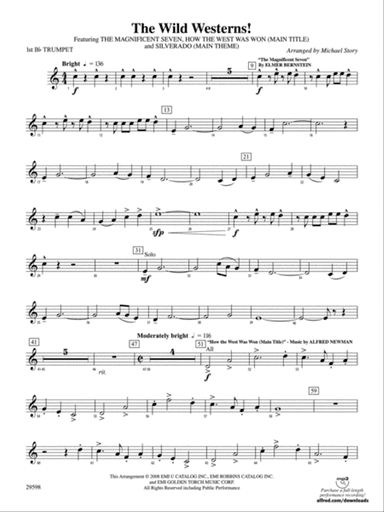 The Wild Westerns!: 1st B-flat Trumpet