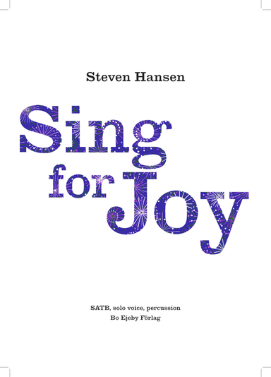 Sing for Joy