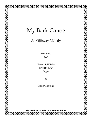 My Bark Canoe