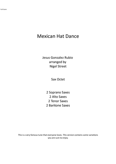 The Mexican Hat Dance
