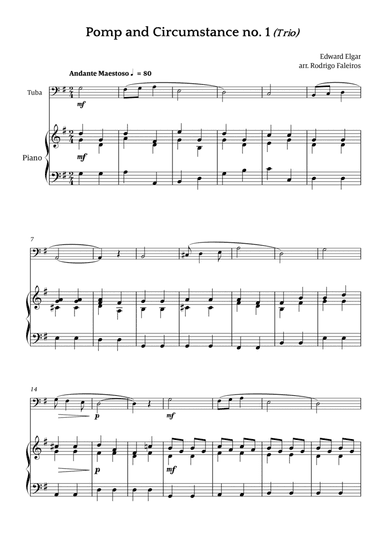 Pomp and Circumstance no. 1 (Trio)