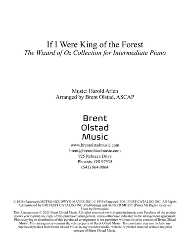 If I Were King Of The Forest