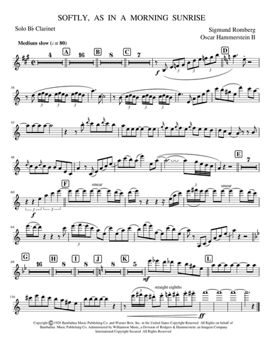 Softly As In A Morning Sunrise