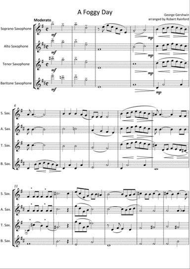 A Foggy Day (In London Town) from A DAMSEL IN DISTRESS