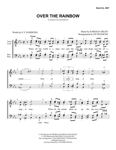 Over the Rainbow (arr. Ed Waesche)