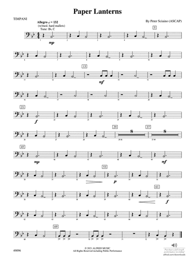 Paper Lanterns: Timpani