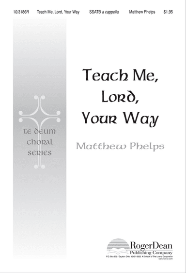 Teach Me, Lord, Your Way