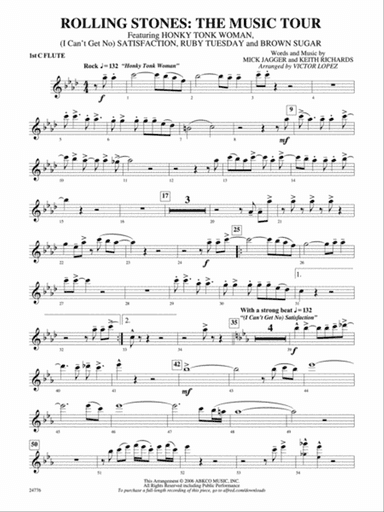 Rolling Stones: The Music Tour: Flute
