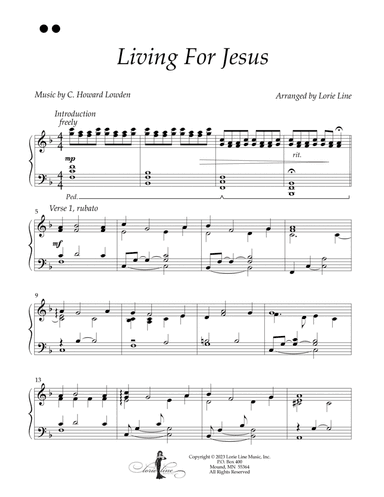 Living For Jesus