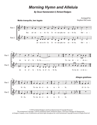 Morning Hymn And Alleluia