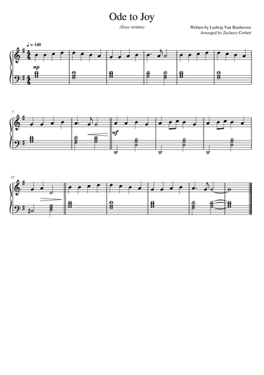 Ode To Joy