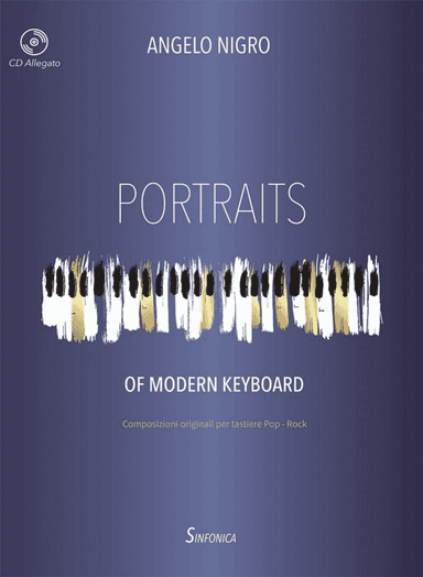 Portraits of modern keyboard