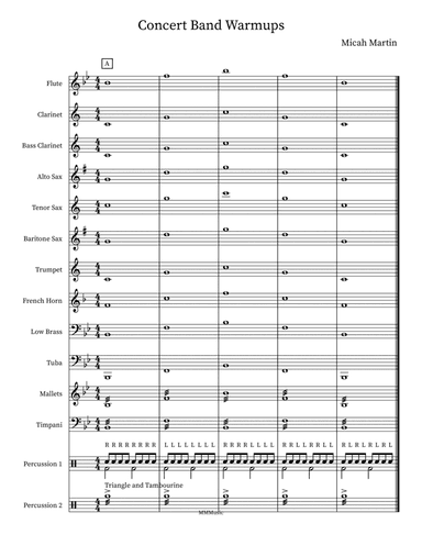 Concert Band Warmups