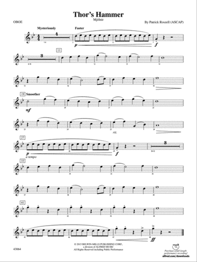 Thor's Hammer: Oboe