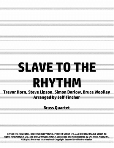 Slave To The Rhythm
