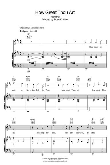 How Great Thou Art