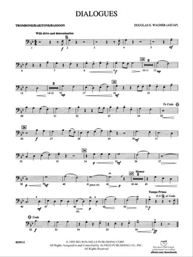 Dialogues: 1st Trombone