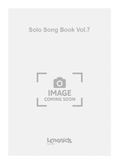 Solo Song Book Vol.7