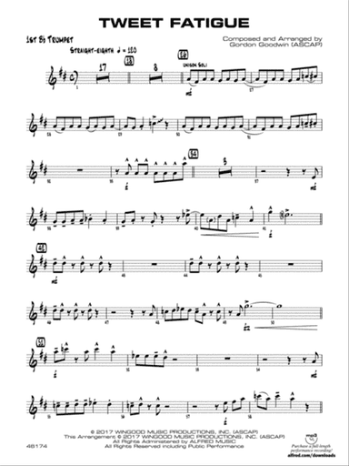 Tweet Fatigue: 1st B-flat Trumpet